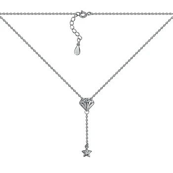 Серебряное колье 000159681