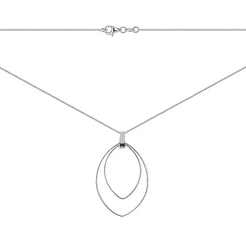 Серебряное колье 000156038