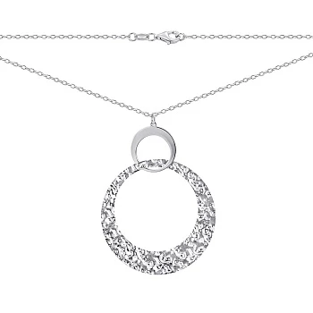 Серебряное колье 000156033